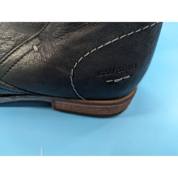 Josef‎ Seibel Sienna 81 Black Washed NWOB Bootie $185 - Picture 5 of 9
